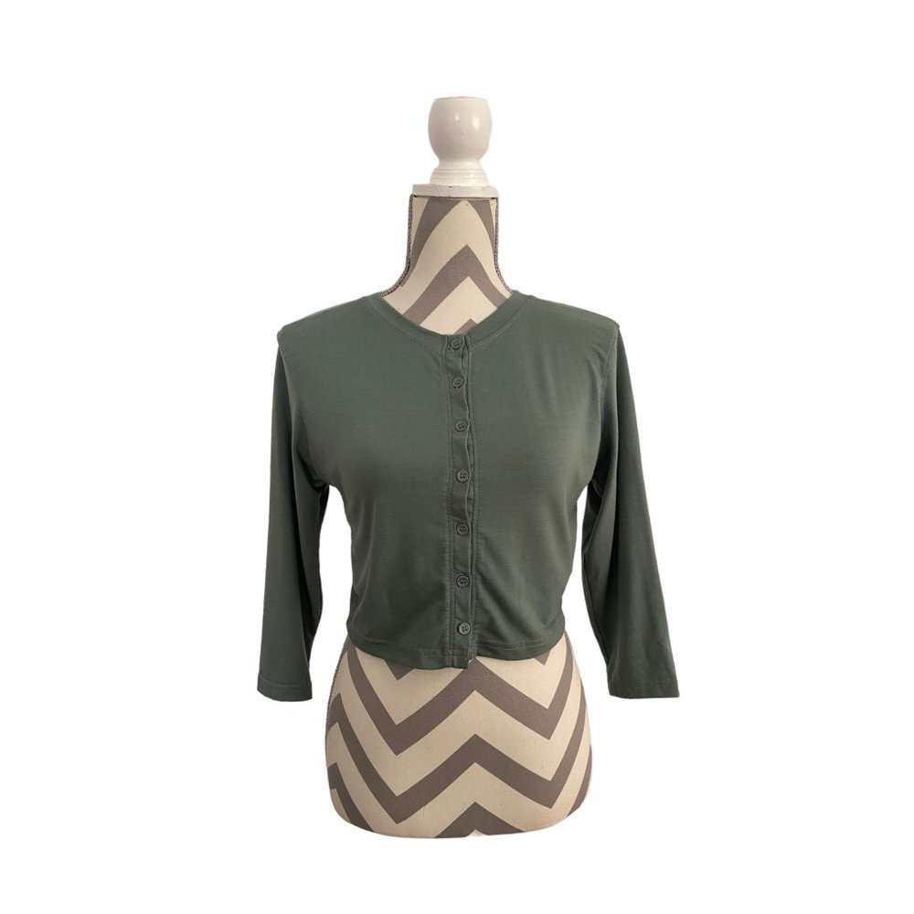 Missguided 3/4 Sleeve Top Size 6